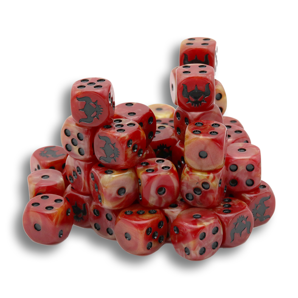 Poorhammer | Blood God - Dice Set