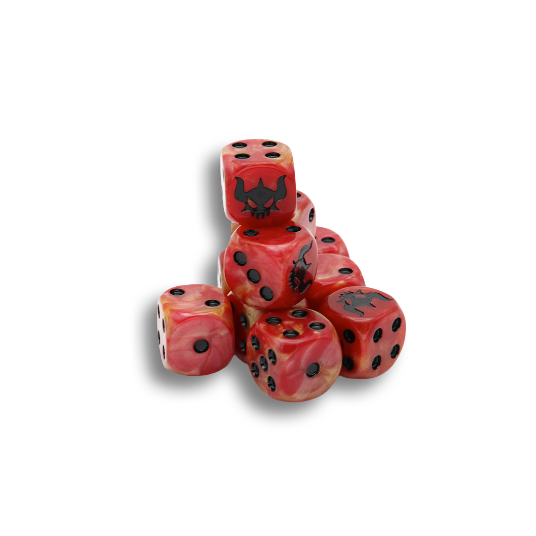 Adeptus Ridiculous | Blood God - Dice Set