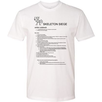 BDCF | Skeleton Siege FAQ - Tee