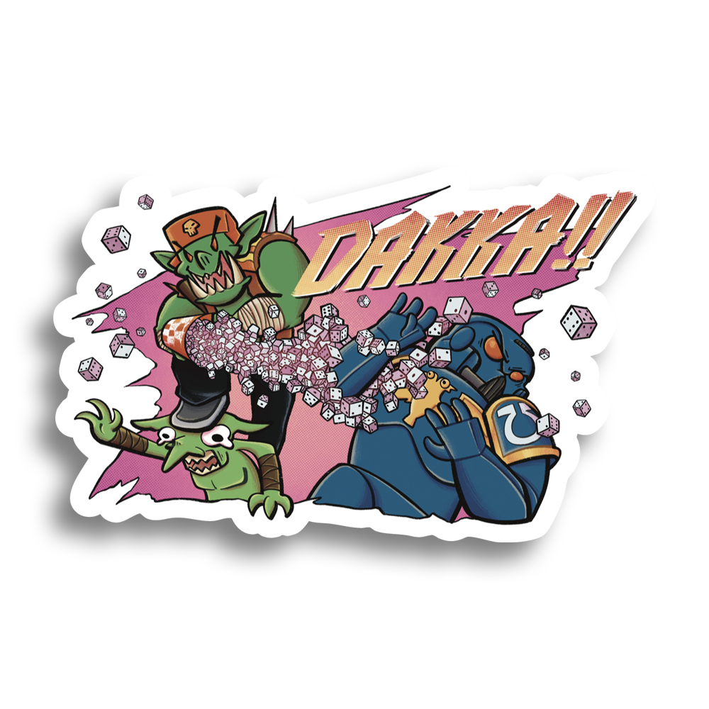 Poorhammer | Dakka - Sticker