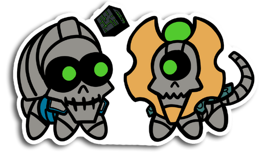 Numbskulls | The Archeologist and the Astromancer - Sticker