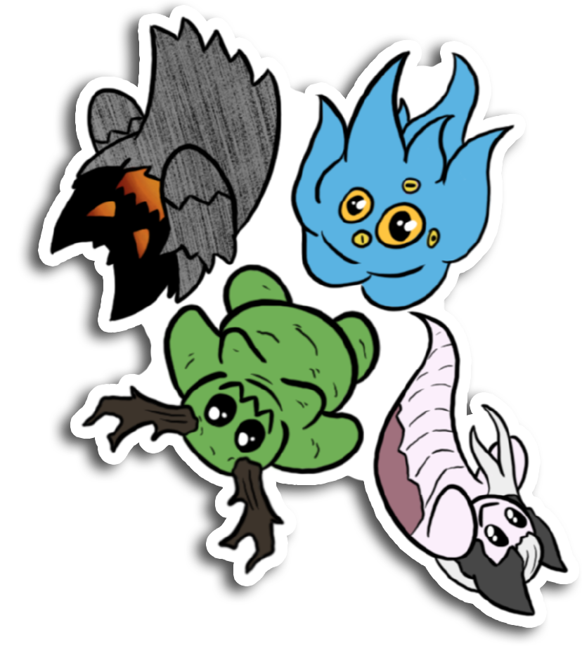 Numbskulls | Chibi Chaos - Sticker