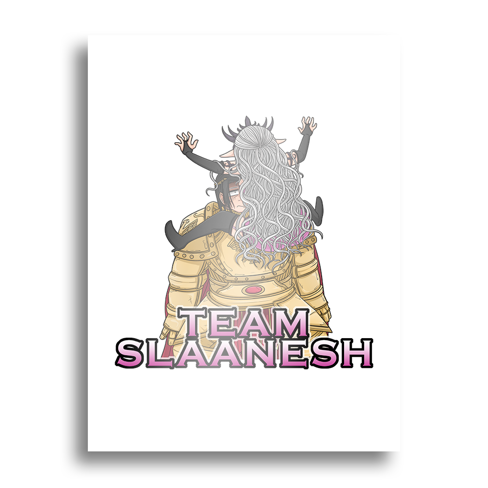 Easty | Team Slaanesh - Poster