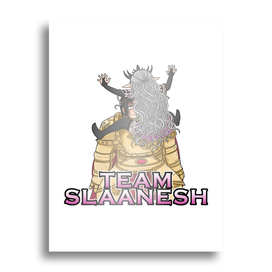 Easty | Team Slaanesh - Poster