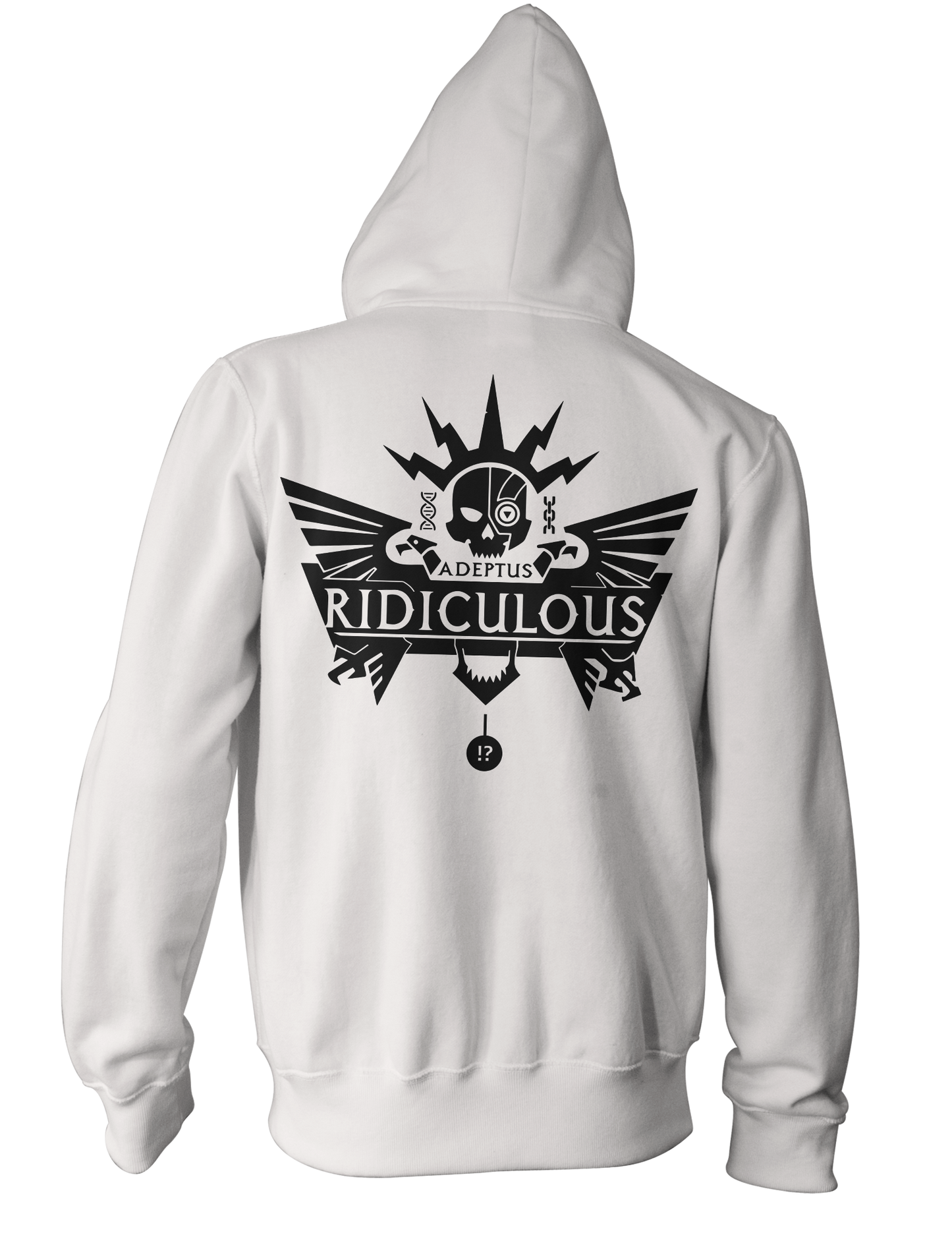 Adeptus Ridiculous Hoodie - White