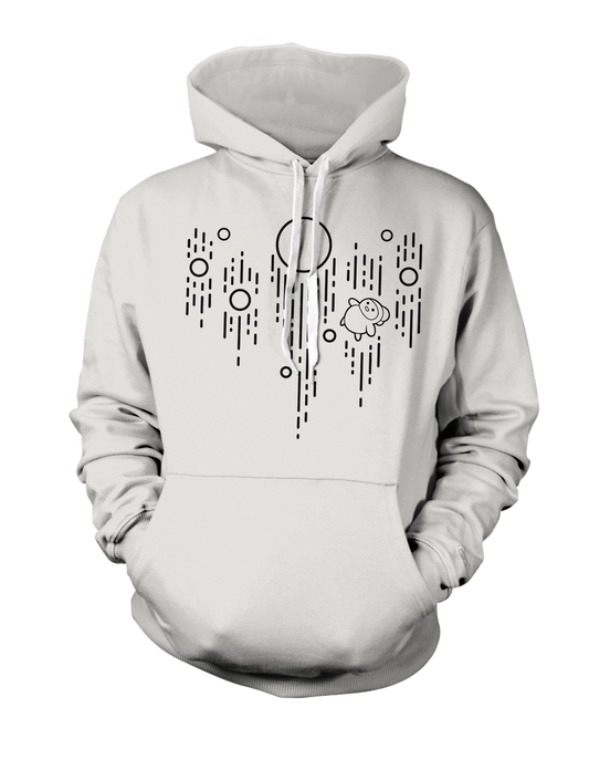 Geef | Space Chicken Hoodie - White